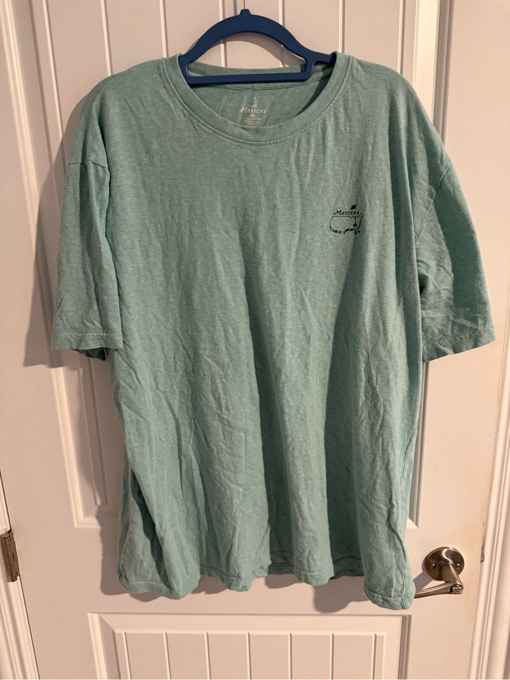 Masters Augusta National Golf Club Mint Green Logo Graphic T-Shirt Men’s XXL